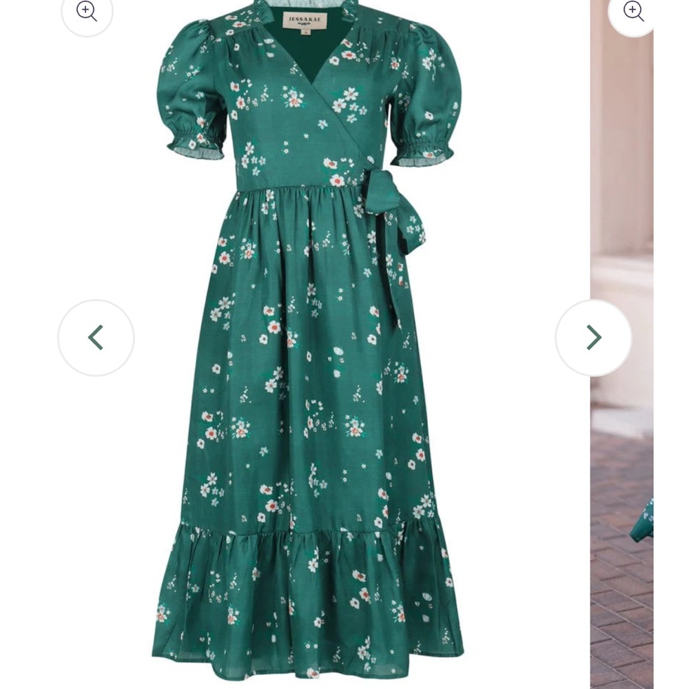 Jessakae Lorelei Wrap Dress XS - Picture 2 of 5